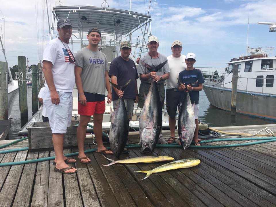 Live Offshore Tuna fishing report 7-4