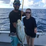 Back in Islamorada, good fishing 1 Yellow jack in Islamorada